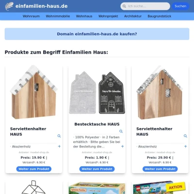 Screenshot einfamilien-haus.de