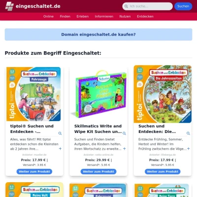 Screenshot eingeschaltet.de