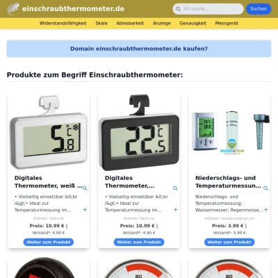 Screenshot einschraubthermometer.de