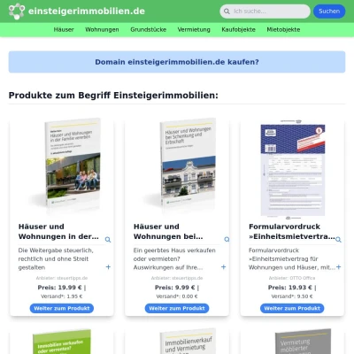 Screenshot einsteigerimmobilien.de