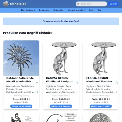 Screenshot eisholz.de
