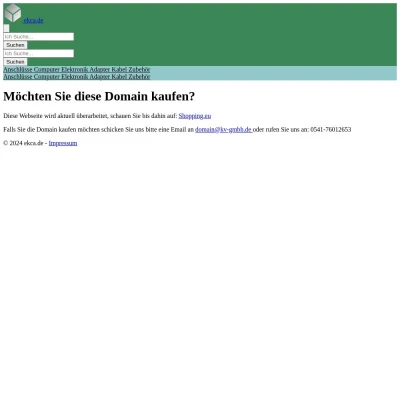 Screenshot ekca.de