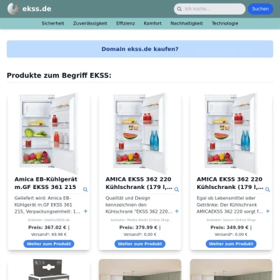Screenshot ekss.de