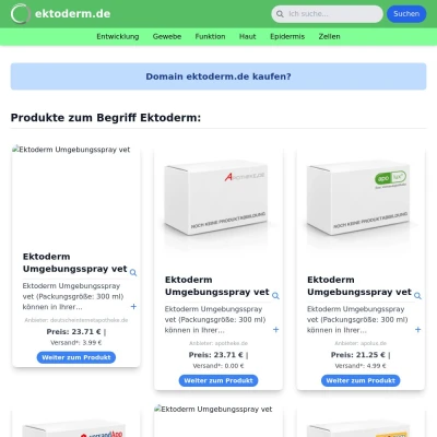 Screenshot ektoderm.de