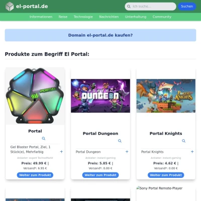 Screenshot el-portal.de