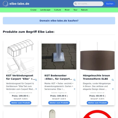 Screenshot elbe-labe.de