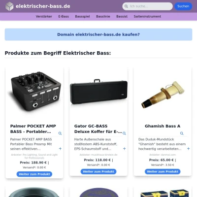 Screenshot elektrischer-bass.de