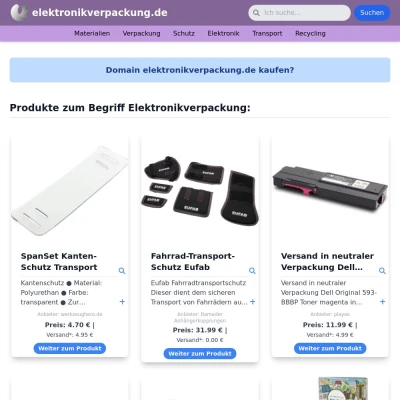 Screenshot elektronikverpackung.de