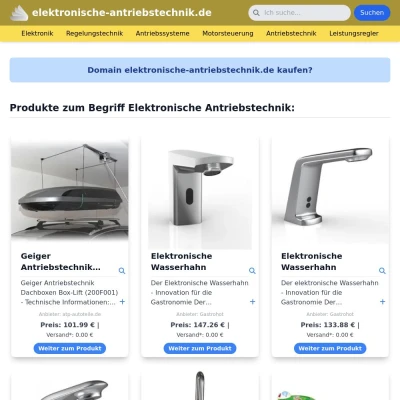 Screenshot elektronische-antriebstechnik.de