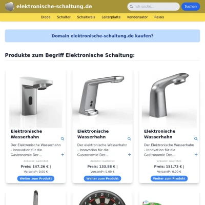 Screenshot elektronische-schaltung.de