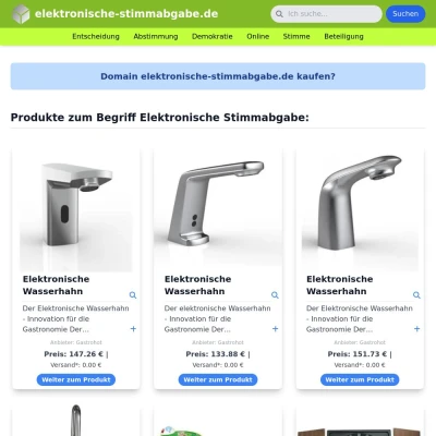 Screenshot elektronische-stimmabgabe.de