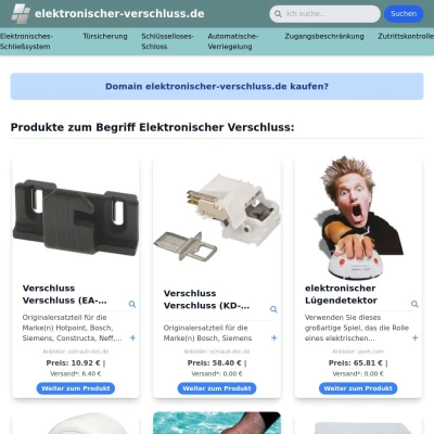 Screenshot elektronischer-verschluss.de