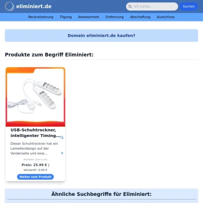 Screenshot eliminiert.de