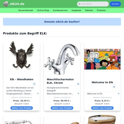 Screenshot elk24.de