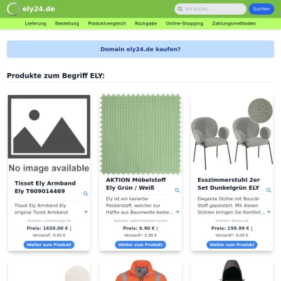 Screenshot ely24.de