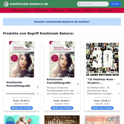Screenshot emotionale-balance.de