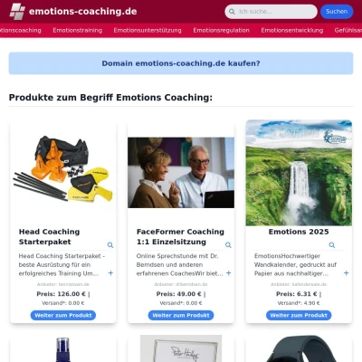 Screenshot emotions-coaching.de