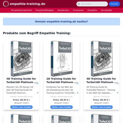 Screenshot empathie-training.de