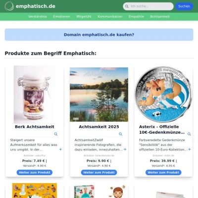 Screenshot emphatisch.de