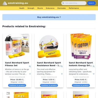 Screenshot emstraining.eu