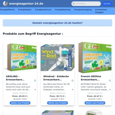 Screenshot energieagentur-24.de