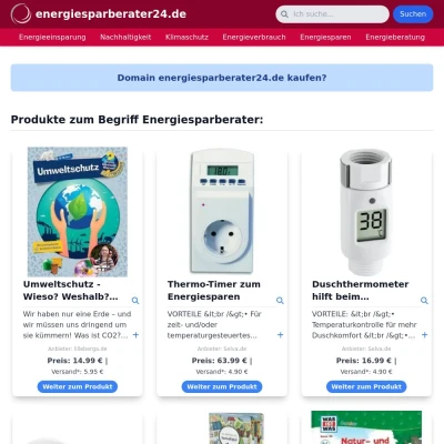 Screenshot energiesparberater24.de