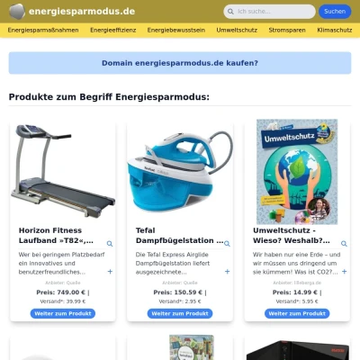 Screenshot energiesparmodus.de