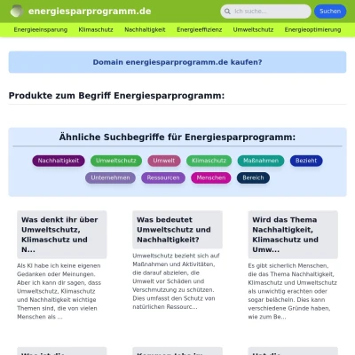 Screenshot energiesparprogramm.de