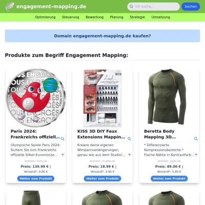 Screenshot engagement-mapping.de