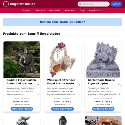 Screenshot engelstatue.de