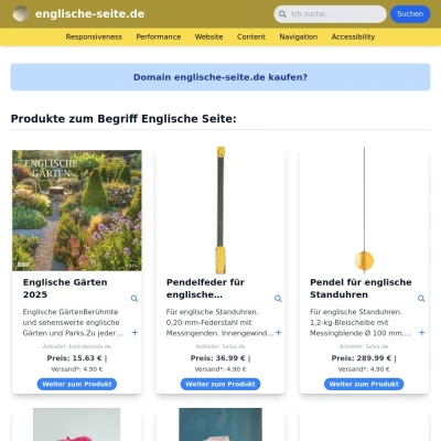 Screenshot englische-seite.de
