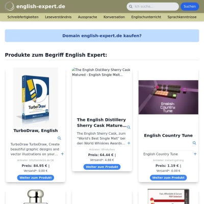 Screenshot english-expert.de