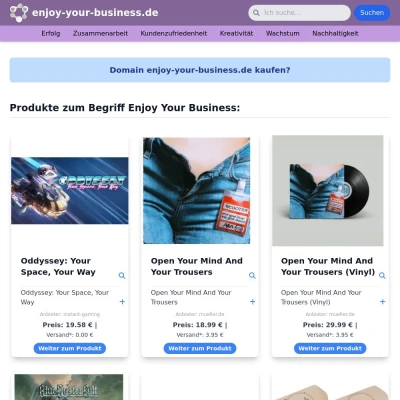 Screenshot enjoy-your-business.de