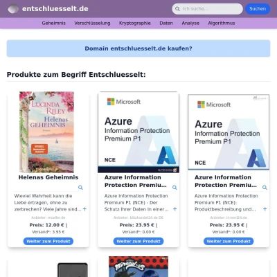 Screenshot entschluesselt.de