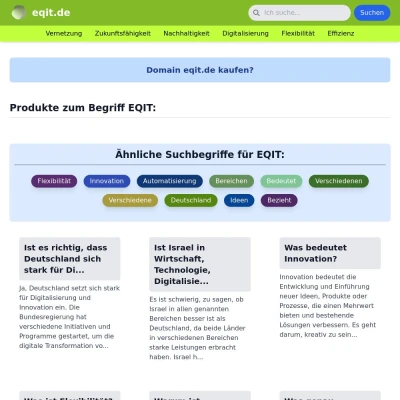 Screenshot eqit.de