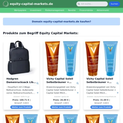 Screenshot equity-capital-markets.de