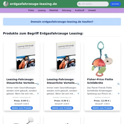 Screenshot erdgasfahrzeuge-leasing.de