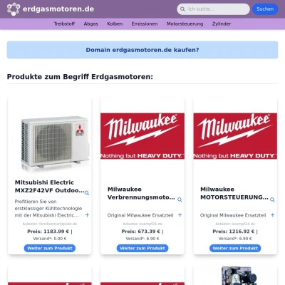 Screenshot erdgasmotoren.de
