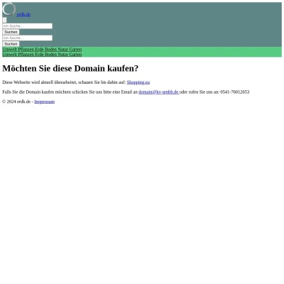 Screenshot erdk.de