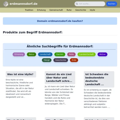 Screenshot erdmannsdorf.de