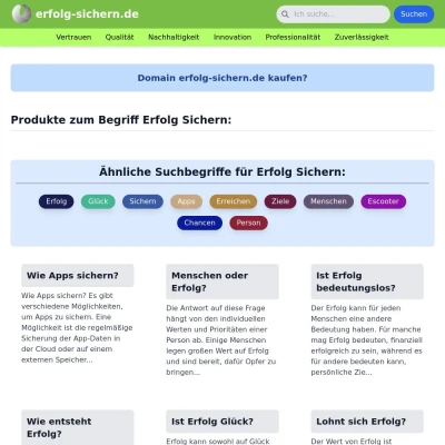 Screenshot erfolg-sichern.de