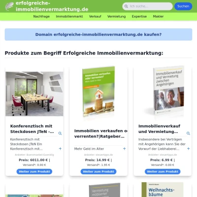 Screenshot erfolgreiche-immobilienvermarktung.de