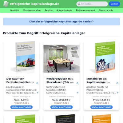 Screenshot erfolgreiche-kapitalanlage.de