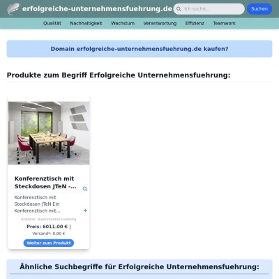 Screenshot erfolgreiche-unternehmensfuehrung.de