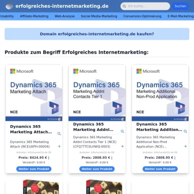 Screenshot erfolgreiches-internetmarketing.de