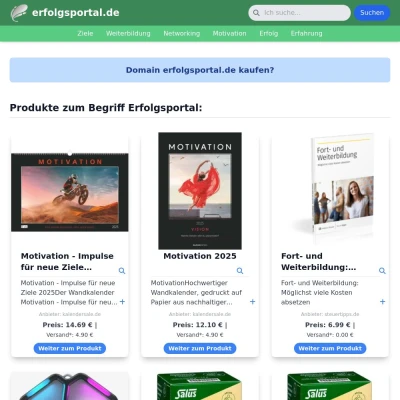 Screenshot erfolgsportal.de