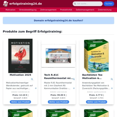 Screenshot erfolgstraining24.de