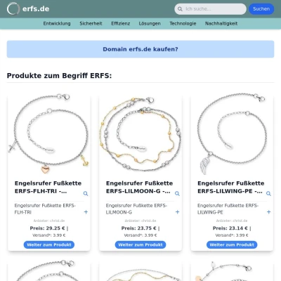 Screenshot erfs.de
