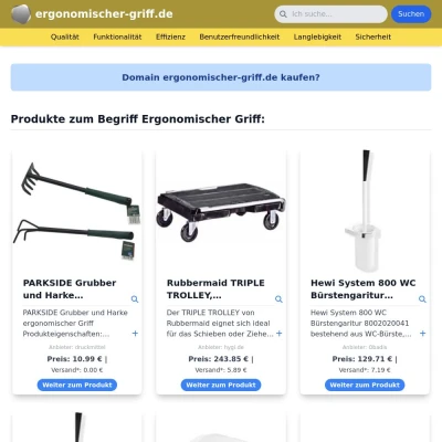 Screenshot ergonomischer-griff.de