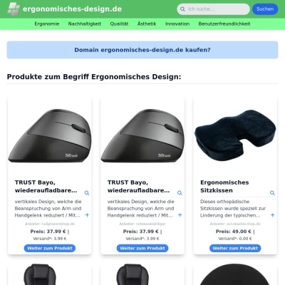 Screenshot ergonomisches-design.de